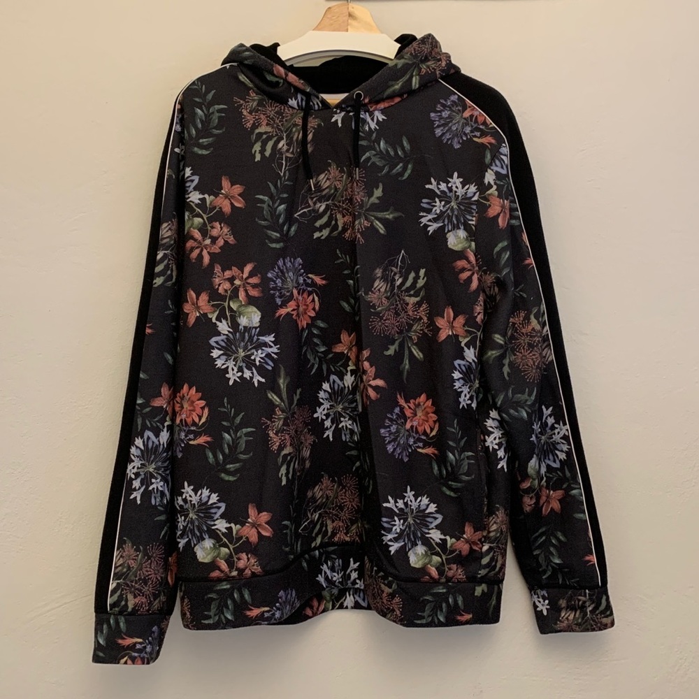 River Island Floral Hoodie